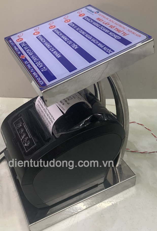 Máy lấy số thứ tự ngân hàng VietinBank Hải Phòng